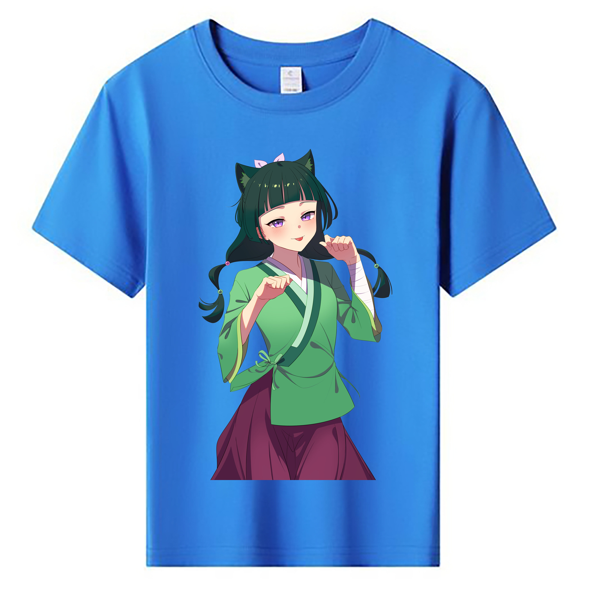 （画像用） 薬屋のひとりごと The Apothecary Diaries 綿100％キッズTシャツ（フロントプリント）